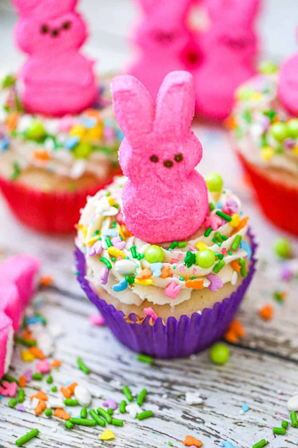 Пасхальний кролик Peep Cupcakes