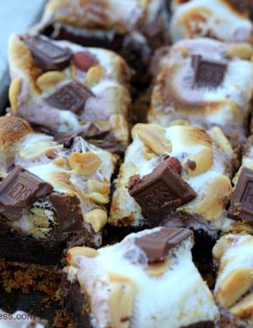 Rocky Road S'mores Bars