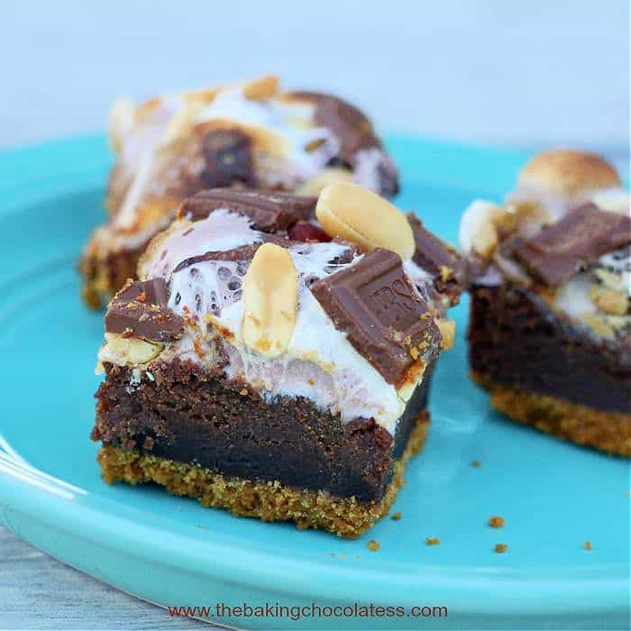 Rocky Road S'mores Brownies!