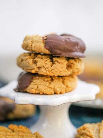 Thick & Soft 'Ultimate' Peanut Butter Cookies