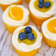 Triple Lemon Cupcakes