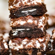 Mississippi Mud Oreo Brownies