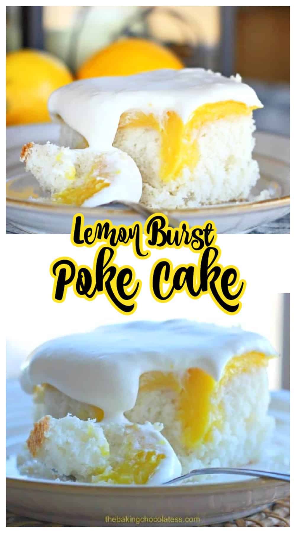 Lemon Burst Poke Cake