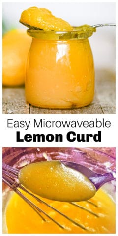Home-made Lemon Curd (Microwave)