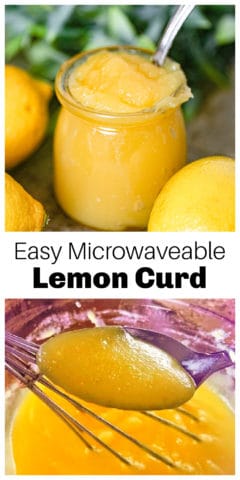 Home-made Lemon Curd (Microwave)