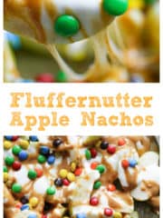 Fluffernutter Apple Nachos