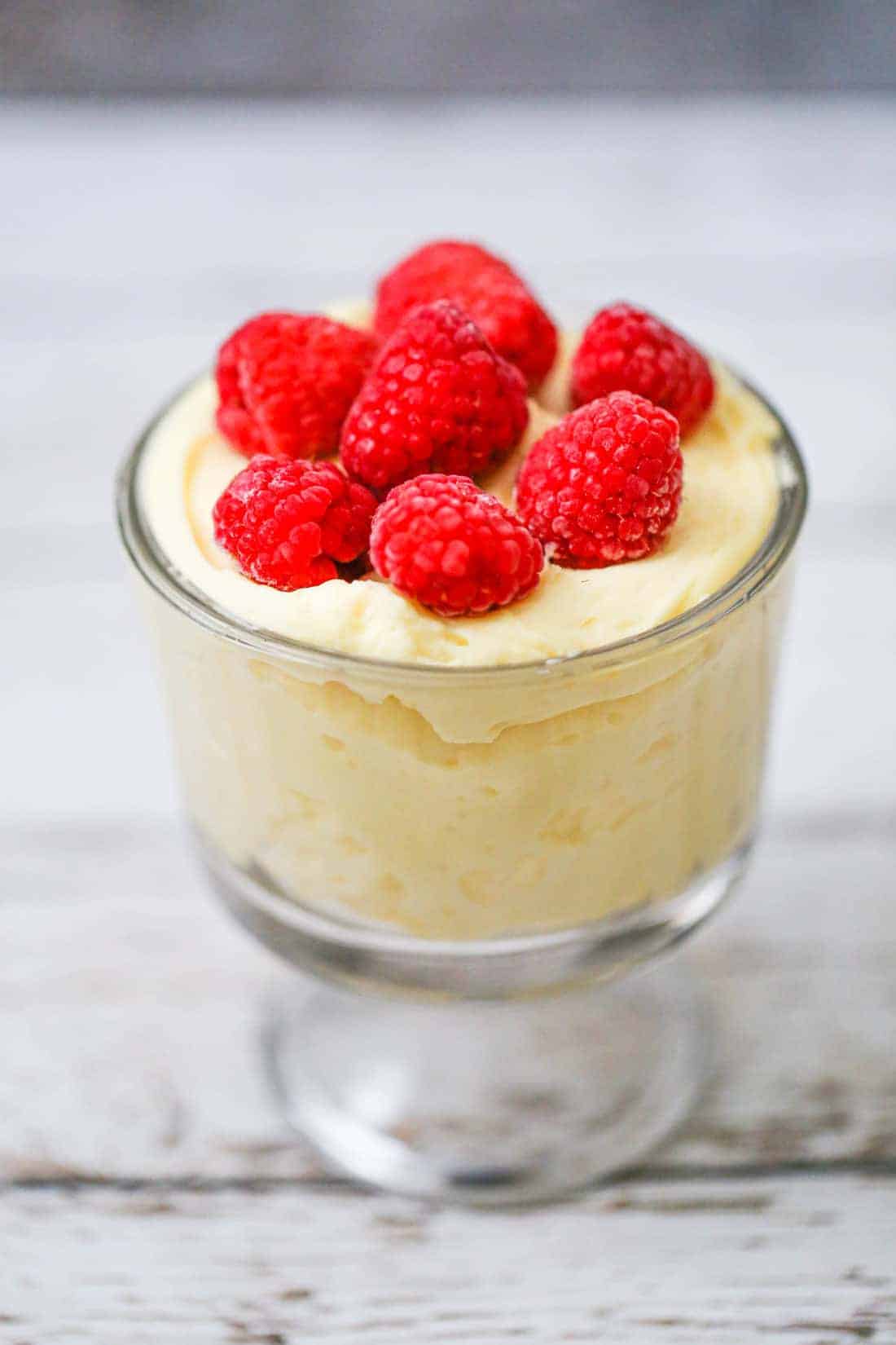 One Minute Cheesecake Yogurt Pudding