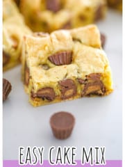 Reese's Chocolate Chip Cookie Bars