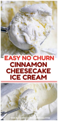 Cinnamon Cheesecake Ice Cream