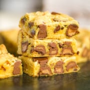 Reese's Chocolate Chip Cookie Bars