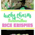 Lucky Charm Marshmallow Rice Krispies