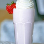 Strawberry RumChata Shake