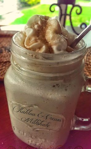 Chillin' Kahlua & Cream Milkshake
