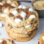 S'more Chocolate Chip Gooey Bliss Cookies