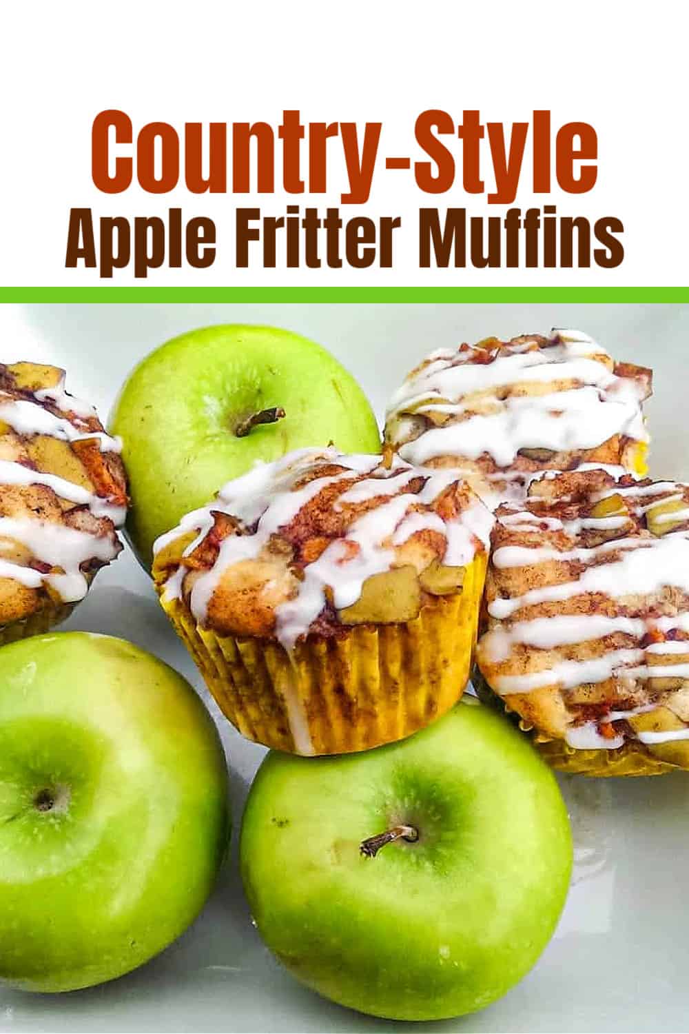 Country Apple Fritter Muffins