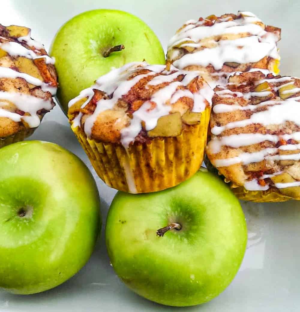 Country Apple Fritter Muffins