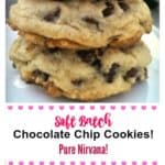 Soft Batch Chocolate Chip Cookies! Pure Nirvana!
