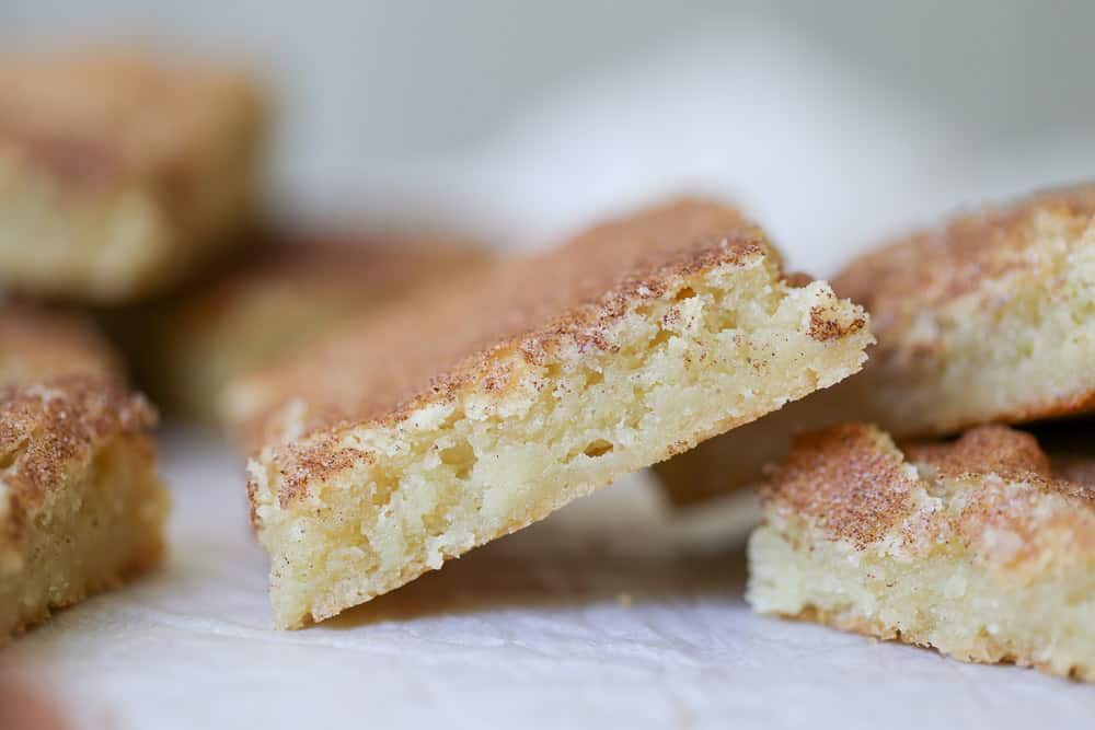 RECIPE Homemade Snickerdoodle Cookie Bars 