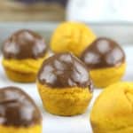 Easy 2 Ingredient Mini Pumpkin Donut Muffins