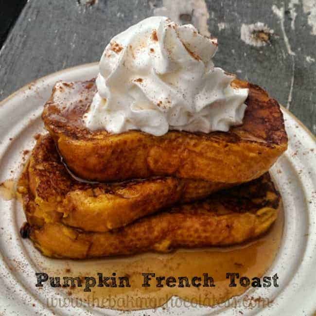 Dreamy Pumpkin French Toast!