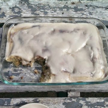 Sinful 'Cinnabon' Cinnamon Roll Cake