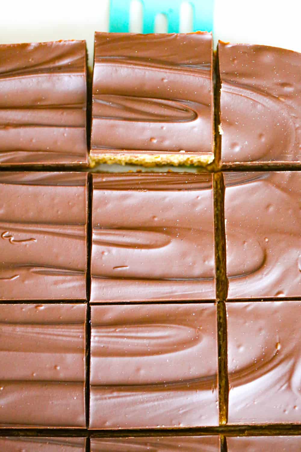 easy peanut butter bar recipe NO BAKE