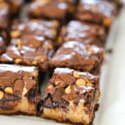 Rich n' Gooey Buckeye Bars