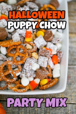 Halloween Party Puppy Chow