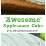 'Awesome' Cinnamon Applesauce Cake