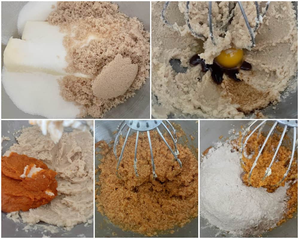tutorial for Pumpkin White Chocolate Chip Bars