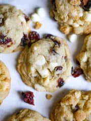 Best-Ever White Chocolate Cranberry Cookies recipe cranberries