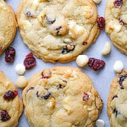 White Chocolate Cranberry Cookies