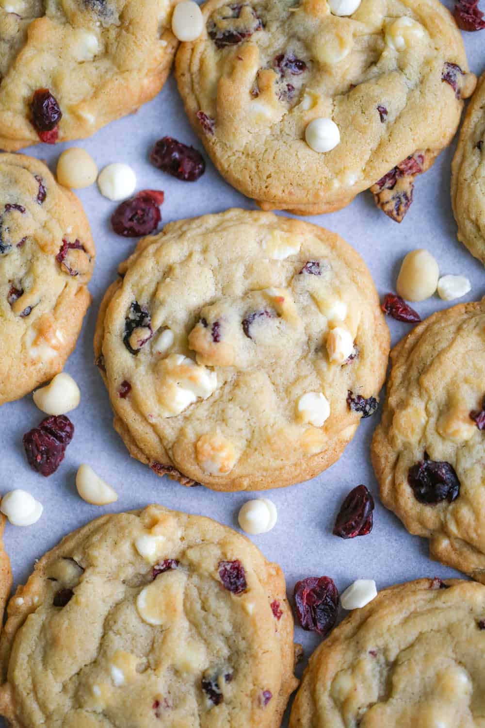 Best-Ever White Chocolate Cranberry Cookies recipe cranberries