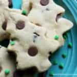Peanut Butter Milk Chocolate Chip Shortbread Cookies!