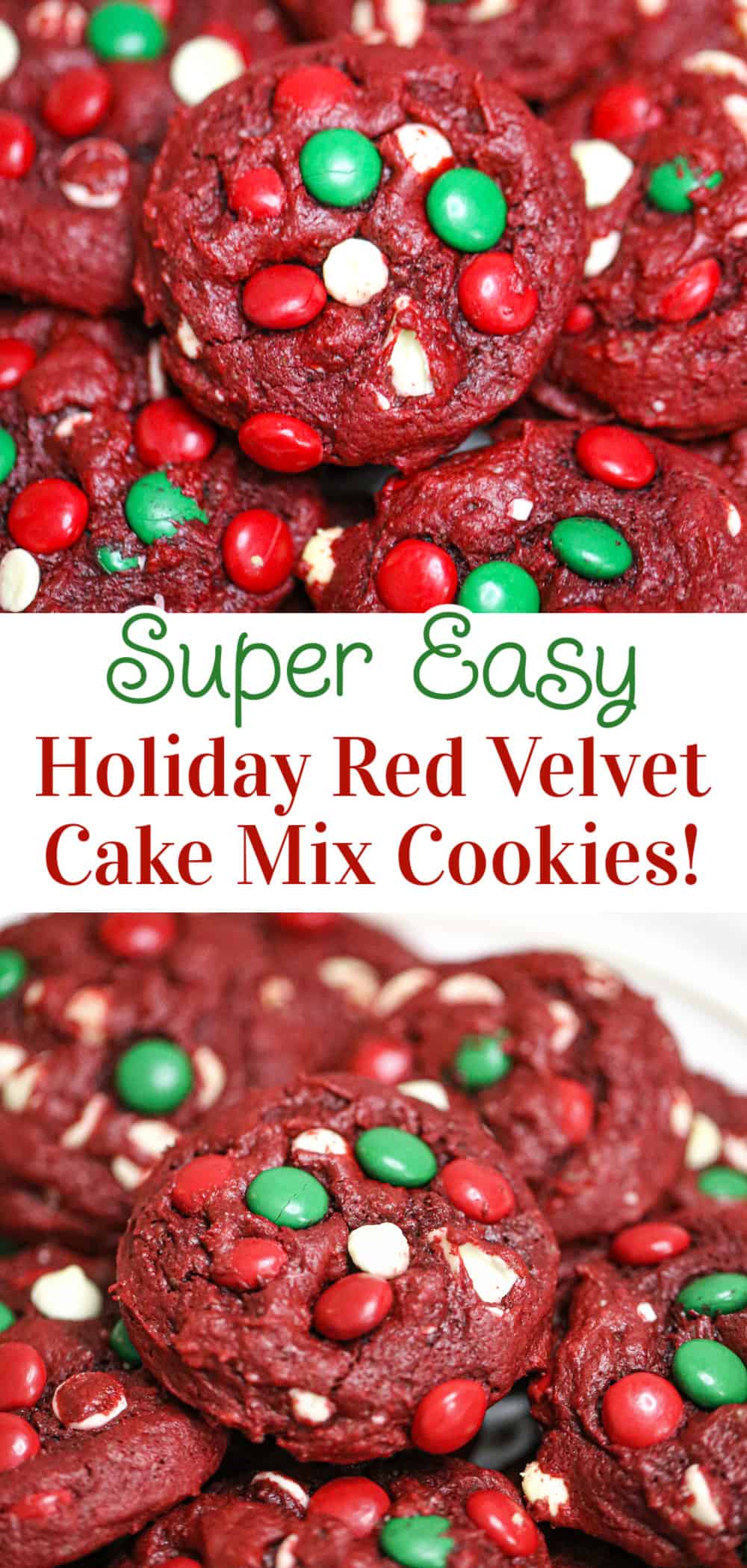 Santa's Red Velvet Cookies
