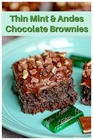 st patrick's day Brownies