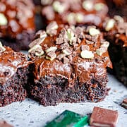 brownies with thin mints