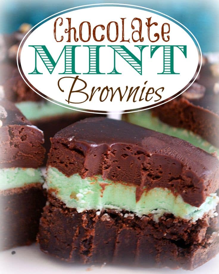 mint chocolate brownie roundup