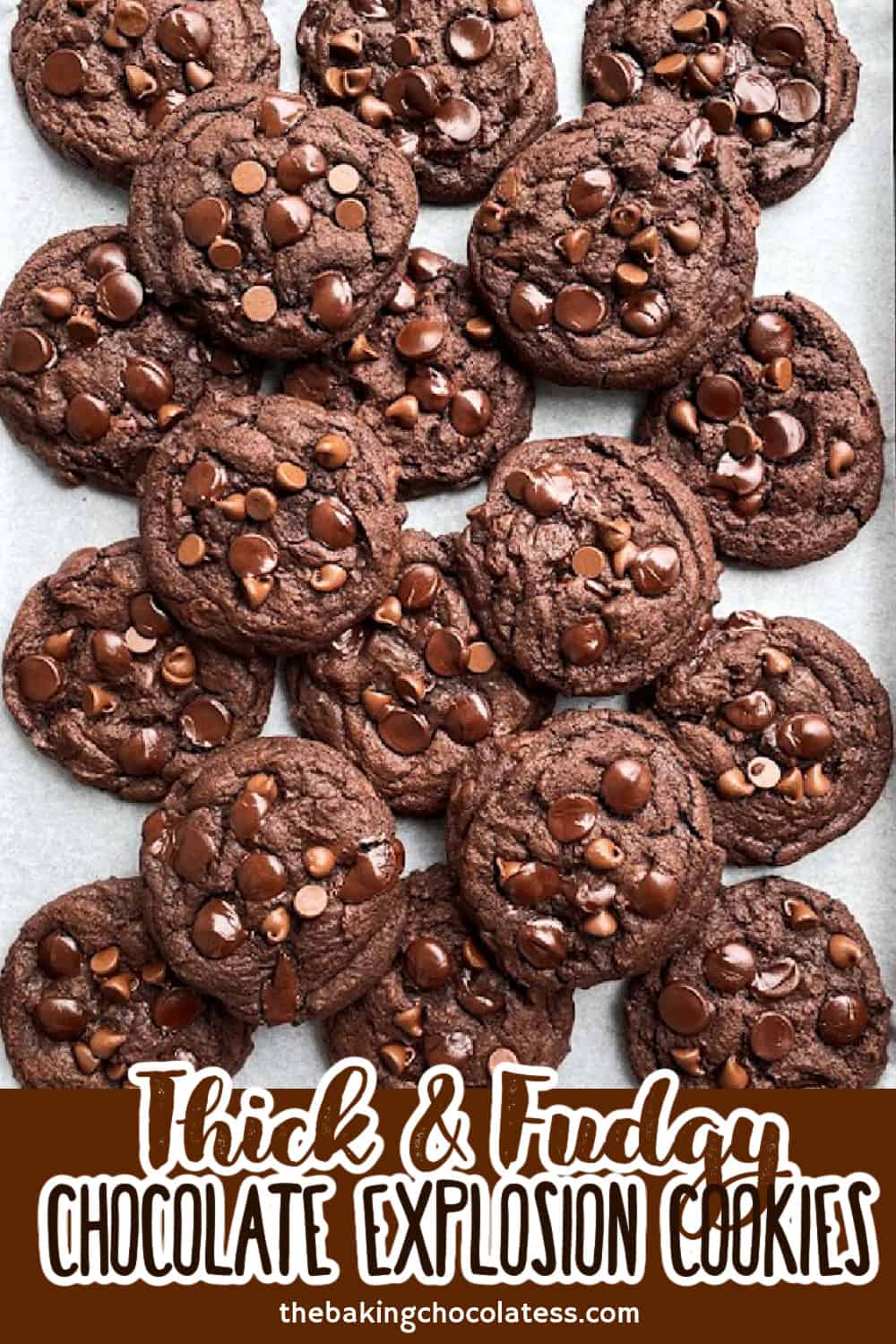 thick chocolate cookies
