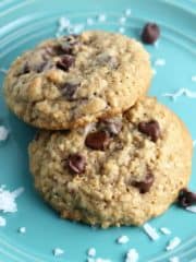 Best Coconut Chocolate Chip Oatmeal Cookies