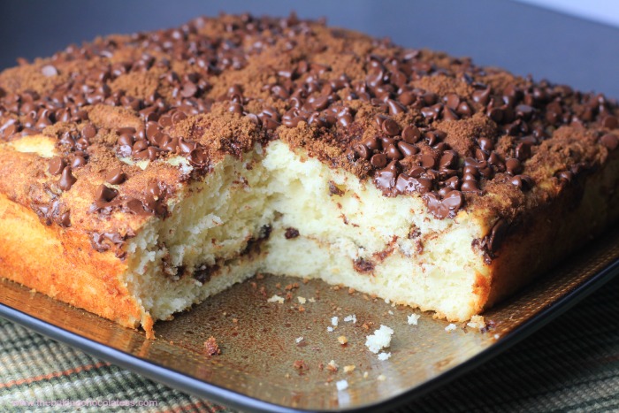 Bisquick Chocolate Cinnamon Greek Yogurt Banana Coffee Cake