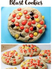 Reese's Pieces Peanut Butter Blast Cookies