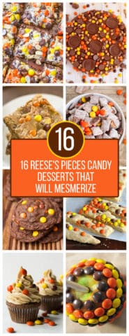 16 Reese's Pieces Candy Desserts That Will Mesmerize