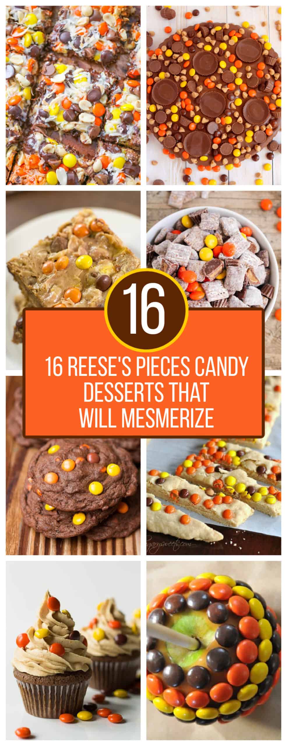 16 Reese's Pieces Candy Desserts&nbsp;That Will&nbsp;Mesmerize