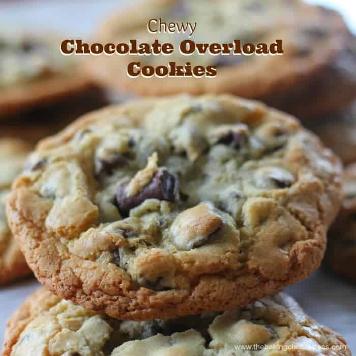 Chewy Chocolate Overload Cookies