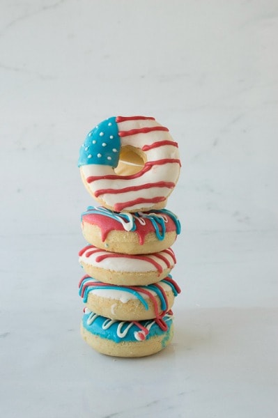 American Flag Donuts @ The First Year