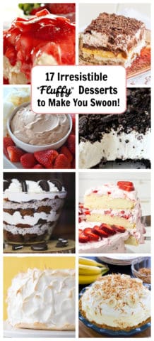 17 Irresistible "Fluffy" Desserts to Make You Swoon