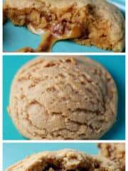Peanut Butter Caramel Cookies