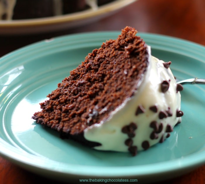 Home-made Chocolate Kahlua & Cream Bundt Cake