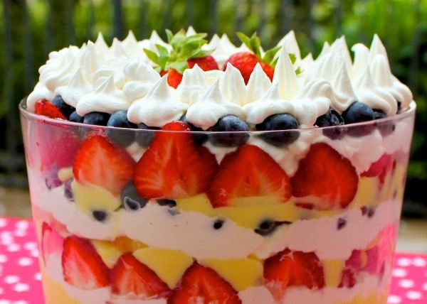  Berry and Vanilla Cream Trifle @ Cooking With Sugar